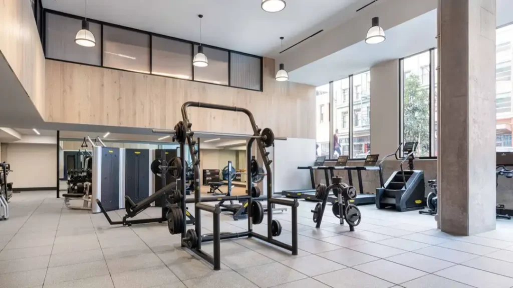 san francisco apartment with indoor gym